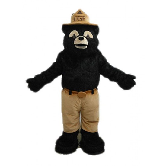 Black Bear Mascot Costume