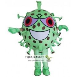 Virus Bacteria Mascot Costume Virus Outfit