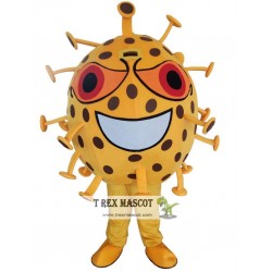 Virus Bacteria Mascot Costume Virus Outfit