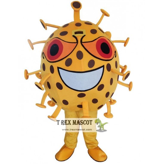 Virus Bacteria Mascot Costume Virus Outfit