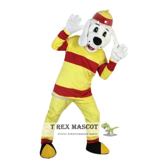 Sparky The Fire Dog Mascot Costume | TrexMascot