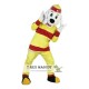 Sparky The Fire Dog Mascot Costume