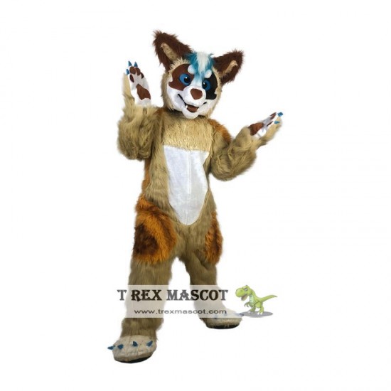 Wolf Dog Mascot Costume Dog Fursuit