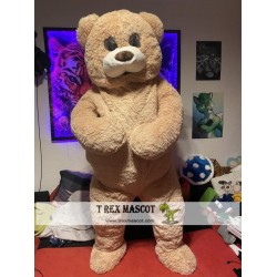 Brown Teddy Bear Mascot Costume