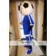 Blue Football Mascot Costume