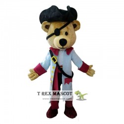 Pirate Bear Custom Mascot Costume