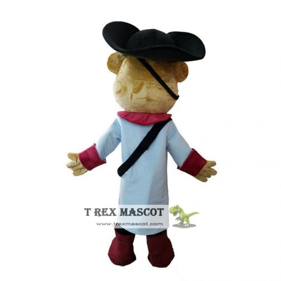 Pirate Bear Custom Mascot Costume