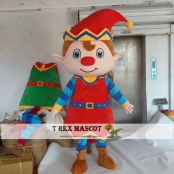 Elf Prince Boy Mascot Costume