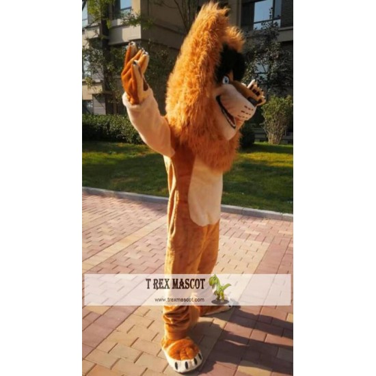 Lion Animal Mascot Costume