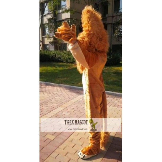 Lion Animal Mascot Costume