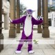 Purple Fox Dog Fursuit Fox Mascot Costumes