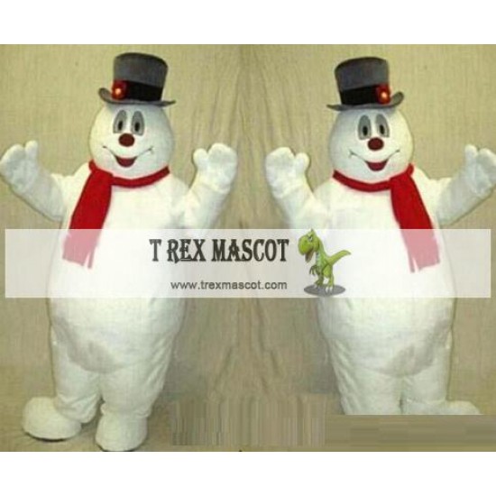 Frosty The Snowman Mascot Costume