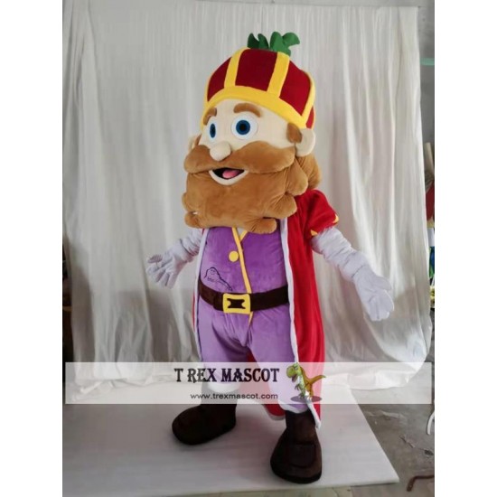 King Mascot Costume for Party