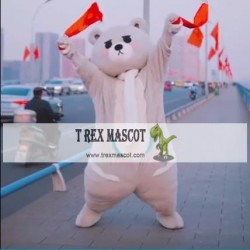 Cartoon Bear Mascot Costume