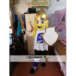 Warrior Knight Cavalier Paladin Mascot Costume