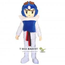 Warrior Cartoon Character Mascot Costume