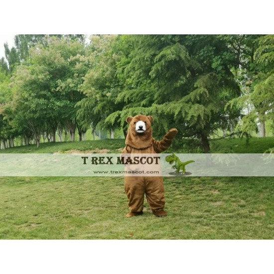 Artificial Bear Realistic Fursuit Animal Mascot Costumes