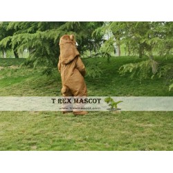 Artificial Bear Realistic Fursuit Animal Mascot Costumes