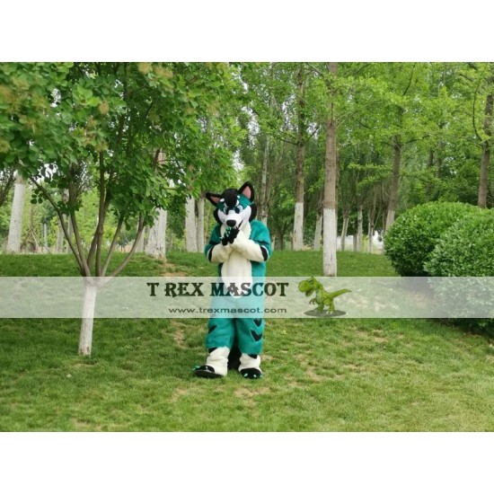 Dog Fox Wolf Realistic Fursuit Animal Mascot Costumes