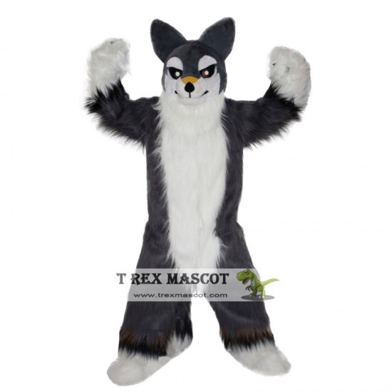 Dog Fox Wolf Realistic Fursuit Animal Mascot Costumes