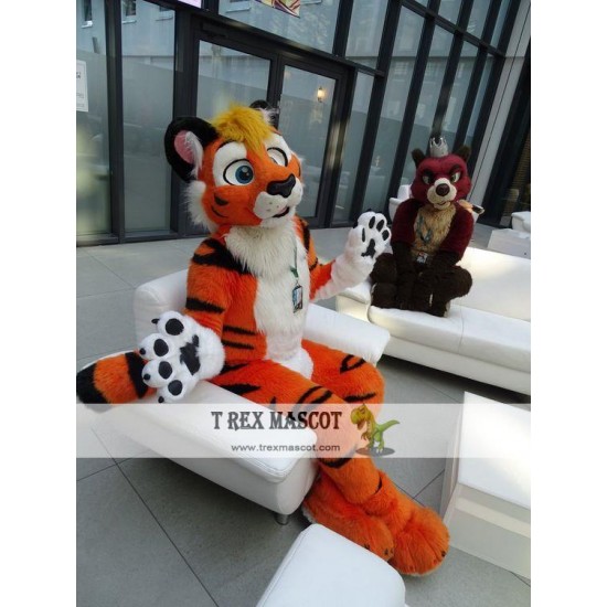 Tiger Realistic Fursuit Animal Mascot Costumes