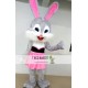 Easter Funny White Bunny Rabbit Mascot Costume