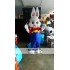 Easter Funny White Bunny Rabbit Mascot Costume