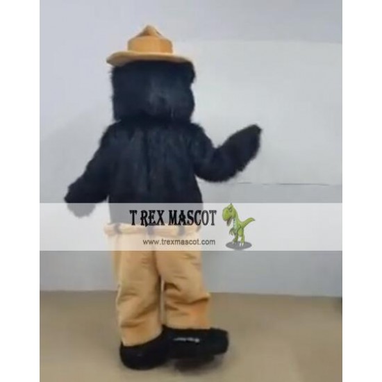 Black Bear Mascot Costume