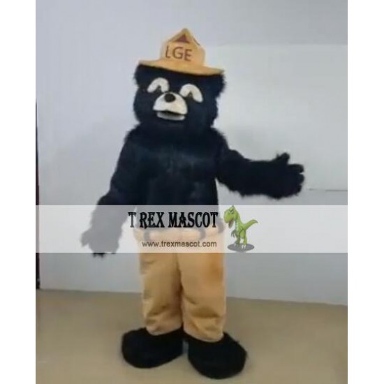 Black Bear Mascot Costume