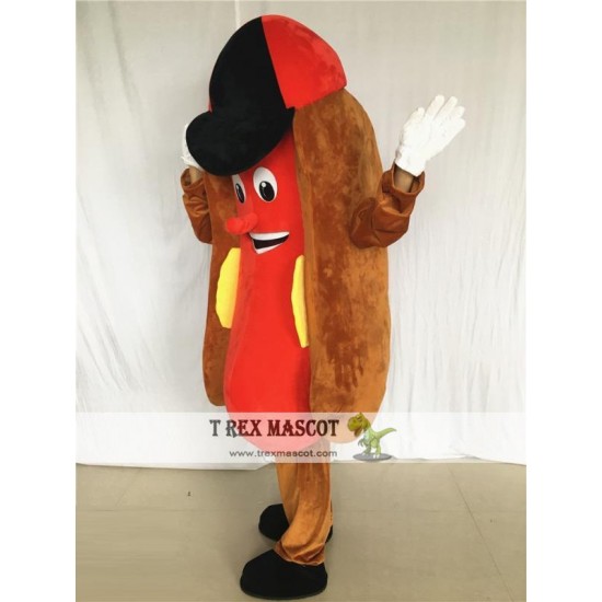 Hot Dog Food Mascot Costume