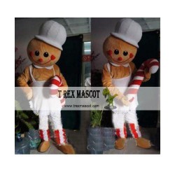 Christmas Lollipop Gingerbread Mascot Costumes