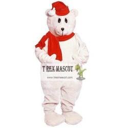 Teddy Bear Christmas Polar Bear Mascot Costumes