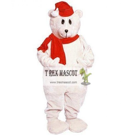 Teddy Bear Christmas Polar Bear Mascot Costumes