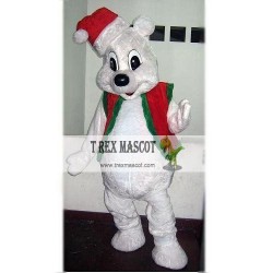 Christmas Eve Bear Mascot Costumes