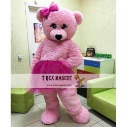 Candy Girl Teddy Bear Mascot Costumes