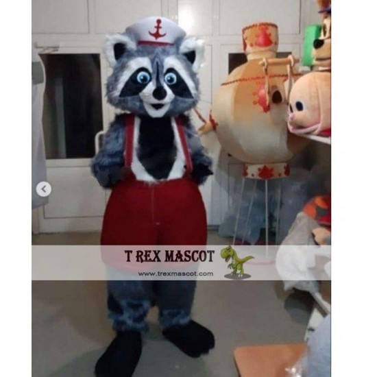 Wolf Raccoon Mascot Costumes