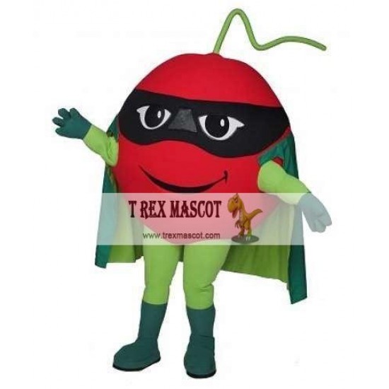 Fruit vegetables Cherry Superhero Mascot Costumes