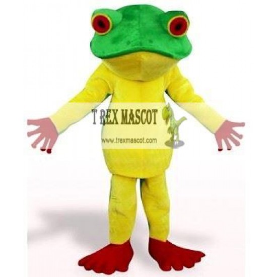 Tropical Frog Mascot Costumes