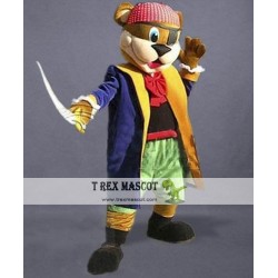 Pirate Bear Mascot Costumes