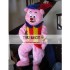 Pink Bear Gumiś Mascot Costumes