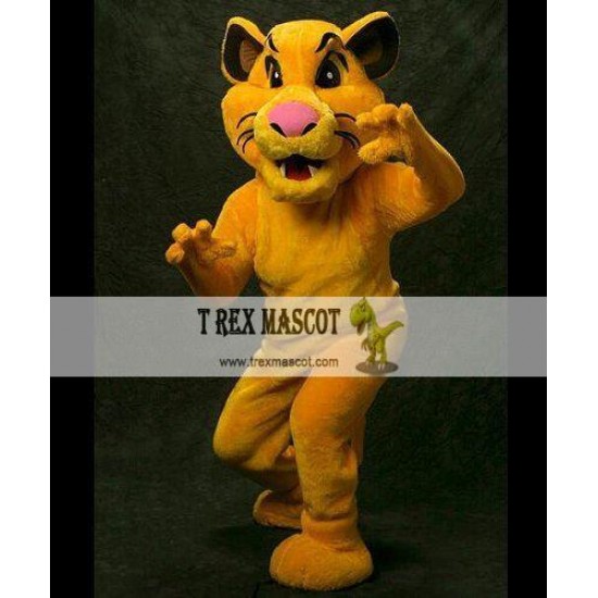 Lion Cheetah Tiger Mascot Costumes