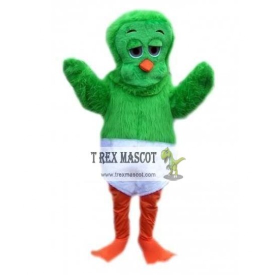 Green Chicken Mascot Costumes