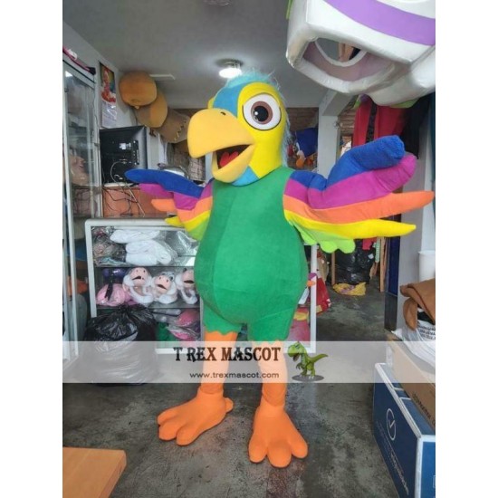 Pepe Parrot Animal Farm Mascot Costume Character Cosplay