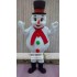 Frosty The  Snowman Mascot Costume Party Character