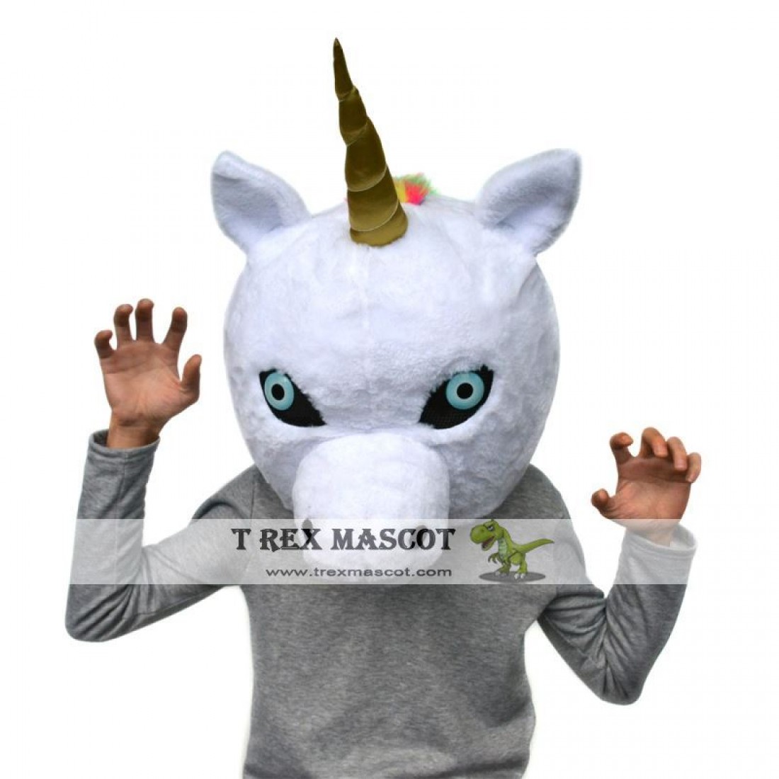 unicorn fursuit head