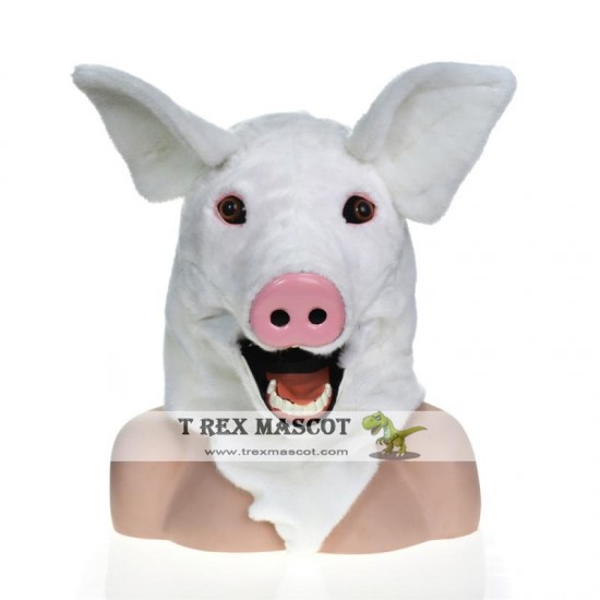 Animal pig Fursuit Head Mascot Head