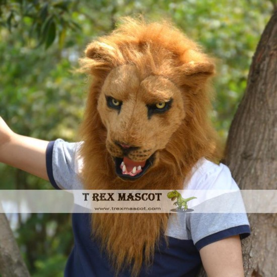 Animal lion Fursuit Head Mascot Head