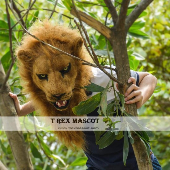 Animal lion Fursuit Head Mascot Head