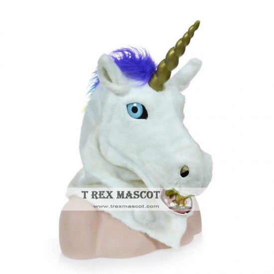 Animal unicorn Fursuit Head Mascot Head