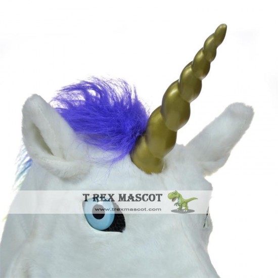 Animal unicorn Fursuit Head Mascot Head